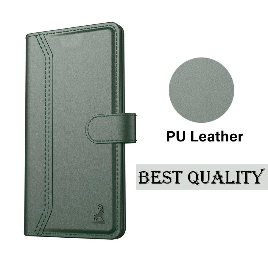 Realme C67 5G / Realme 60x 5G / Realme 11 5G / Realme 11X 5G Aibex PU Leather Flip Cover Foldable Stand - Aibex